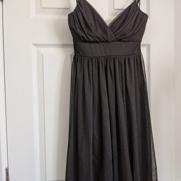 Jessica size 6 Black sparkle dress - Picture 4 of 7
